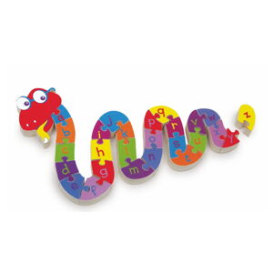 Vzdelávacie puzzle Legler ABC Snake