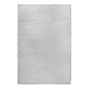 Krémovobiely koberec 120x170 cm Chappe Cream White – Elle Decoration