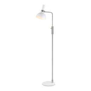 Biela stojacia lampa Markslöjd Larry